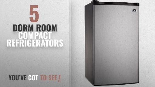 RCA (RFR321WHITE) 3.2 Cu Ft Single Door Mini Fridge with Freezer - Best Dorm Room Compact Refrigerators [2018]: RCA RFR321-FR320/8 IGLOO Mini Refrigerator, 3.2 Cu Ft