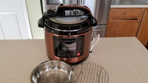 GoWISE USA (GW22701) 8-Quart 12-in-1 Electric Programmable Pressure Cooker - Gowise Copper 8qt Pressure Cooker First Look Review