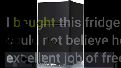 Keystone (KSTRC312CW) 3.1 cu. ft. Two Door Mini Fridge with Freezer - Keystone KSTRC312CW Compact 2-Door Refrigerator/Freezer, 3.1 Cubic Feet, White