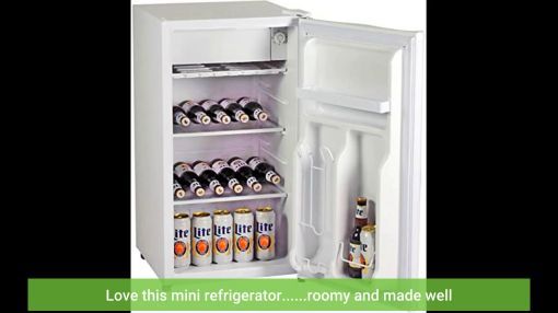 Miller Lite 3.2 Cubic Ft. Compact Fridge with Bottle Opener