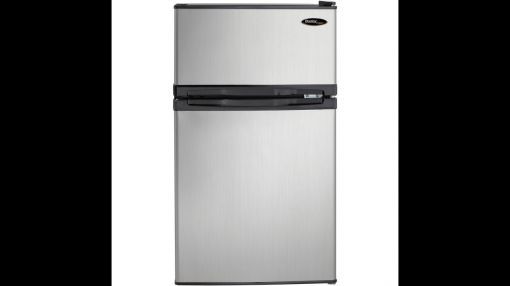 Danby Designer (DCR031B1BSLDD) 3.1 cu. ft. Compact Refrigerator - Danby DCR031B1BSLDD 3.1 cu. ft. 2 Door Compact Refrigerator, Steel Review