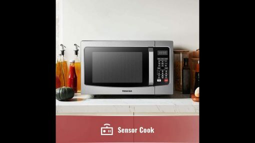 Toshiba (EC042A5C-SS) Countertop Microwave Oven - Toshiba EC042A5C-SS Countertop Microwave oven with Convection, Smart Sensor, Sound on/off Function