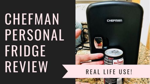 Chefman (RJ48-BLACK) Portable Mini Fridge - Chefman Personal Fridge Reviewc