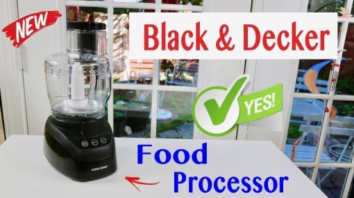 Black & Decker (FP2500B) PowerPro Wide-Mouth 10-Cup Food Processor - Black & Decker PowerPro Food Processor - Review
