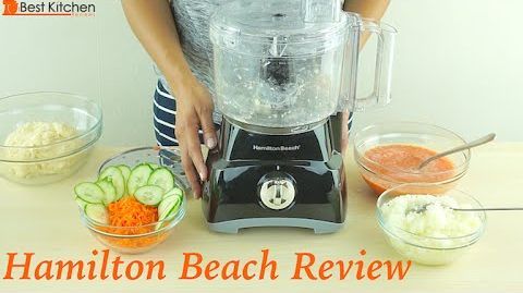 Hamilton Beach (70740) 8-Cup Food Processor - Hamilton Beach 8-Cup Food Processor Review - 70740