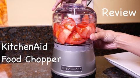 KitchenAid (KFC3511CL) Food Chopper - KitchenAid Food Chopper Review