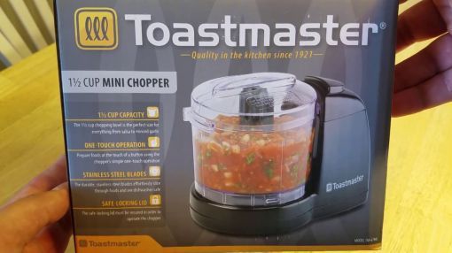 Toastmaster (TM-61MC) Mini Food Chopper - Unboxing Toastmaster 1 1/2 Cup Mini Chopper