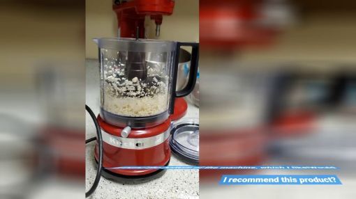 KitchenAid (KFC0516WH) Food Chopper - KitchenAid KFC0516WH 5 Cup whisking accessory Food Chopper, White