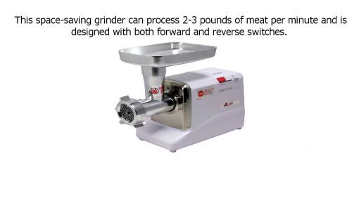 Alfa International (MC5) Meat Chopper/Grinder - Special Discount on ALFA International MC5 Meat GrinderChopper Size, 12 Hub 12 hp