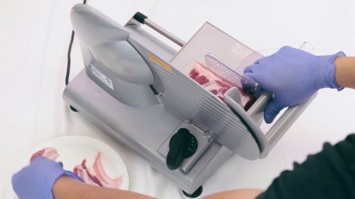 Kitchener (OTF-106215R) Professional Electric Meat Slicer - KITCHENER- 9-inch Professional Electric Food Slicer, 150 Watt