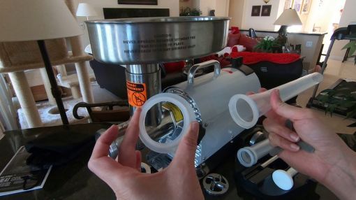 Weston Pro #12 (10-1201-W) Meat Grinder - Weston 10-1201-W Pro Series #12 Meat Grinder-1 HP