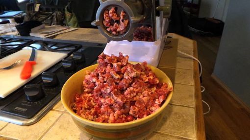 STX (STX-1000-TS) Turboforce Scout Electric Meat Grinder - Making Raw Meals with STX Turbo Force meat grinder