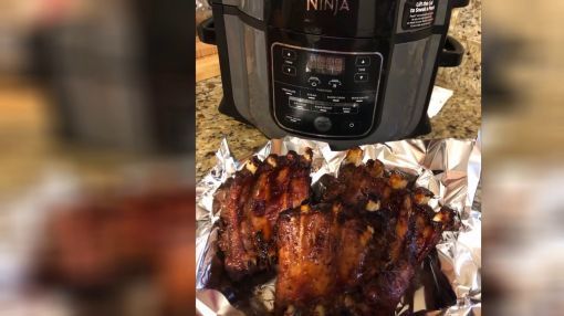 Ninja Foodi (OP101) 5-Quart 7-in-1 Pressure, Slow Cooker, Air Fryer and More - Gray Review: Ninja Foodi 7-in-1 Pressure, Slow Cooker, Air Fryer and More, 5-Quart, Black