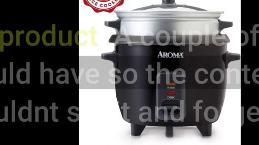Aroma Housewares (ARC-363-1NGB) 2-6 cups Cooked Rice Cooker, Steamer, Multicooker - Aroma Housewares ARC-363-1NGB 3 Uncooked/6 Cups Cooked Rice cooker, Steamer, Multicooker, Silve...