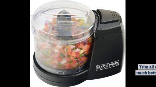Kitchen Selectives (MC-6BL) Mini Chopper - Kitchen Selectives MC-6BL Kitchen Selectives Mini Chopper, Black