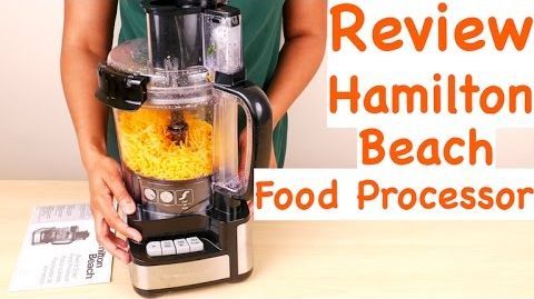 Hamilton Beach (70721) 10-Cup Stack & Snap Food Processor - Hamilton Beach Stack and Snap Food Processor Review