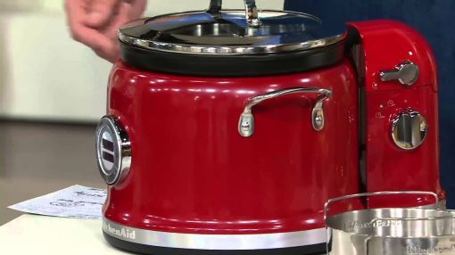 KitchenAid (KMC4241CA) 4-Quart Multi-Cooker - KitchenAid 4 qt. 11 Function Multi-Cooker with Stir Tower on QVC