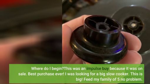 Maxi-Matic Elite Gourmet (MST-500D) 5-Quart Slow Cooker - Elite Gourmet MST-500D Maxi-Matic 5-Quart Slow Cooker with 0.75-Quart Dipper, Temperature Setti...