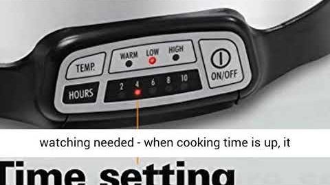 Hamilton Beach (33466) Programmable Stay or Go 6-Quart Slow Cooker - Hamilton Beach Stay or Go Portable 6-Quart Programmable Slow Cooker with Lid Lock