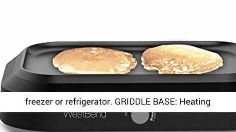 West Bend (87905B) 5-Quart Versatility Cooker - West Bend 87905B Large Capacity Non-stick Versatility Cooker with 5 Different Temperature