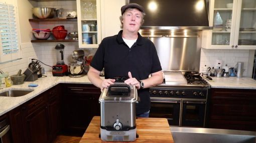 T-fal (FR8000) Deep Fryer with Basket - T-Fal EZ Clean Fryer Review and Chicken Tenders