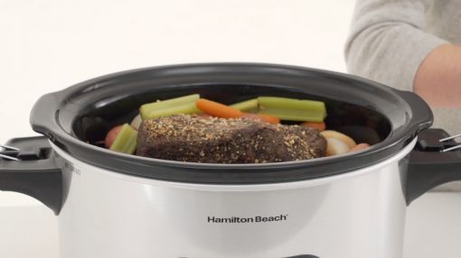 Hamilton Beach (33861) Programmable FlexCook 6-Quart Slow Cooker - Hamilton Beach FlexCook 6qt Slow Cooker 33861