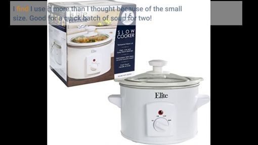 Maxi-Matic Elite Cuisine (MST-250XW) 1.5-Quart Mini Slow Cooker - REVIEWS: MaxiMatic Elite Cuisine Mini Slow Cooker #MST-250XW – 1.5 Quart Capacity – White