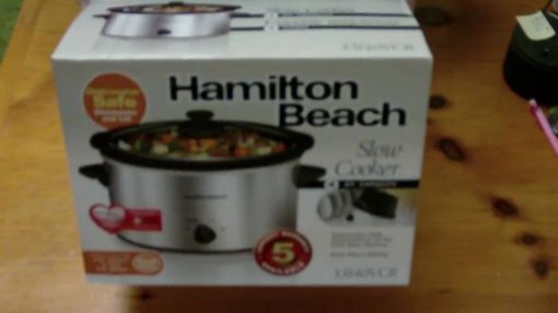 Hamilton Beach (33140V) 4-Quart Countertop Slow Cooker - Hamilton Beach Slow Cooker Unboxing Crook Pot 33140VCR