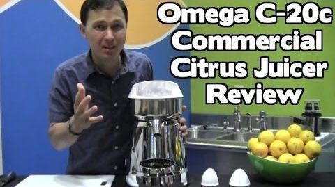 Omega (C-20C) Citrus Press - Fresh Orange Juice in the Omega C-20c Citrus Juicer Review