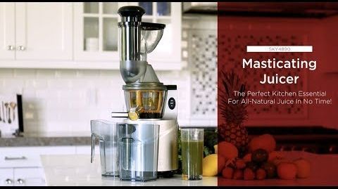 Best Choice Products (SKY4890) Fruit Vegetable Cold Press Juicer Extractor - SKY4890 Whole-Food Slow Masticating Fruit Vegetable Juicer