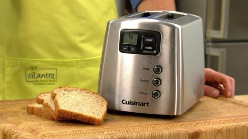 cuisinart cpt 435 countdown 4 slice stainless steel toaster