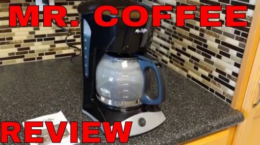 Mr. Coffee (SK13-RB) 12-Cup Coffee Maker - MR COFFEE 12 CUP COFFEE MAKER UNBOXING, DEMONSTRATION AND REVIEW