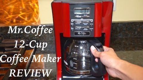 Mr. Coffee (SK13-RB) 12-Cup Coffee Maker - Mr. Coffee 12-Cup Programmable Coffeemaker Review