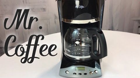 Mr. Coffee (SK13-RB) 12-Cup Coffee Maker - Mr. Coffee SKX23 12-Cup Programmable Black Coffeemaker