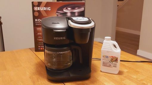 Keurig (5000204976) K-Duo Essentials Coffee Maker - How To Clean - Descale Keurig K-Duo Essentials With Vinegar
