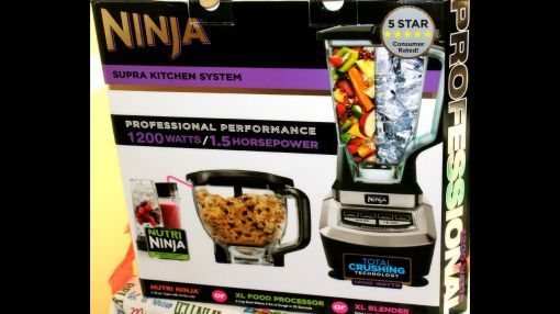 Ninja Supra Kitchen Blender System with Food Processor, BL780 - Ninja Blender BL780 Review- Mega Kitchen System Blender 1200 watts