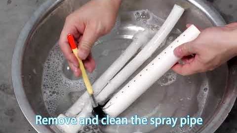 Costway (EP23464) Automatic Portable Commercial Ice Maker - EP23464 how to clean the ice maker