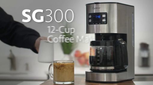 Capresso SG300 Stainless Steel Coffee Maker - Capresso SG300