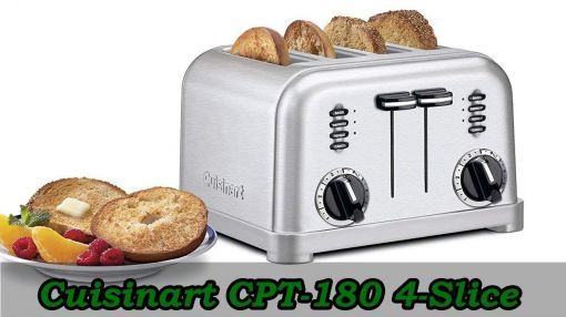 Cuisinart (CPT-180P1) Metal Classic 4-Slice Toaster - Cuisinart CPT-180 4-Slice - Best Toaster Under $100