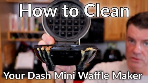 Dash (DMW001AQ) Mini Maker: The Mini Waffle Maker Machine - How to Clean Your Dash Mini Waffle Maker, Corn Dog Maker, etc.
