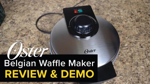 Oster (CKSTWF2000) Belgian Waffle Maker - Oster Belgian Waffle Maker - Review & Demo