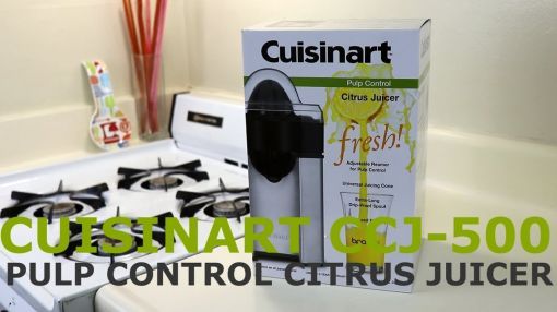 Cuisinart (CCJ-500) Pulp Control Citrus Juicer - Cuisinart CCJ-500 Pulp Control Citrus Juicer - Review