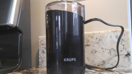 KRUPS (F203) Electric Spice and Coffee Grinder - Review / Demo - KRUPS F203 Electric Spice and Coffee Grinder with Stainless Steel Blades