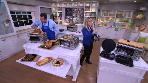 Breville (BOV650XL) Compact Smart Oven - Breville Stainless Steel 1800W XL Smart Oven w/Cutting Board on QVC