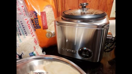 Cuisinart (CRC-400) Rice Cooker - Cuisinart 4 Cup Rice Cooker - Unboxing and Demo