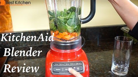 KitchenAid (KSB1575WH) 5-Speed Diamond Blender - KitchenAid 5 Speed Diamond Blender Review