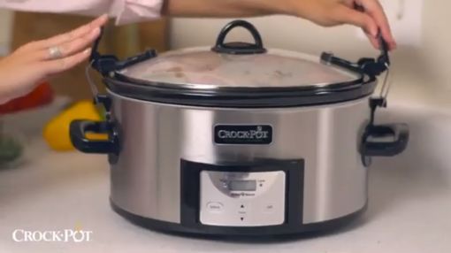Crock-Pot SCCPVL610-S-A 6-Quart Cook & Carry Programmable Slow Cooker with Digital Timer - Crock-Pot SCCPVL610-S-A 6-Quart Cook & Carry Programmable Slow Cooker with Digital Timer