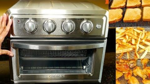 Cuisinart (TOA-60) Convection Toaster Oven Airfryer - Cuisinart Air Fryer Toaster Oven REVIEW DEMO