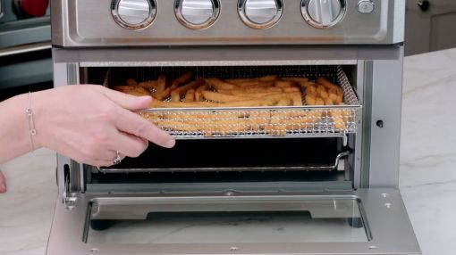 how to make frozen french fries in a convection oven
