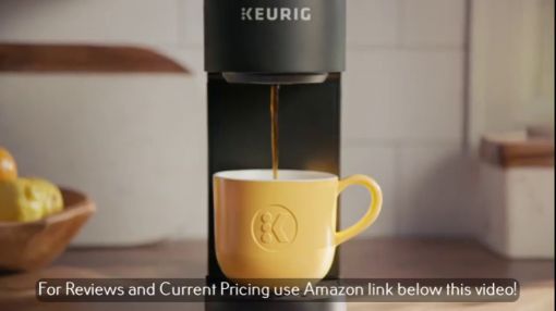 Keurig (K-Mini) Single Serve Coffee Maker - Keurig K-Mini Coffee Maker, Single Serve K-Cup Pod Coffee Brewer, 6 to 12 oz. Brew Sizes, HDVSN